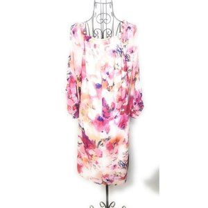Avenue Floral Multi Color Dress